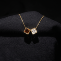 Two Birthstone Necklace