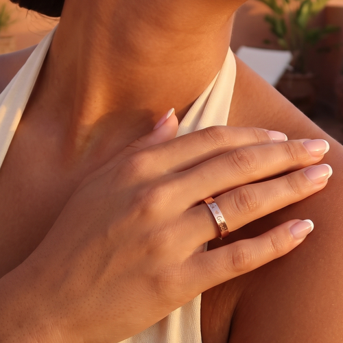 Couple Name Ring