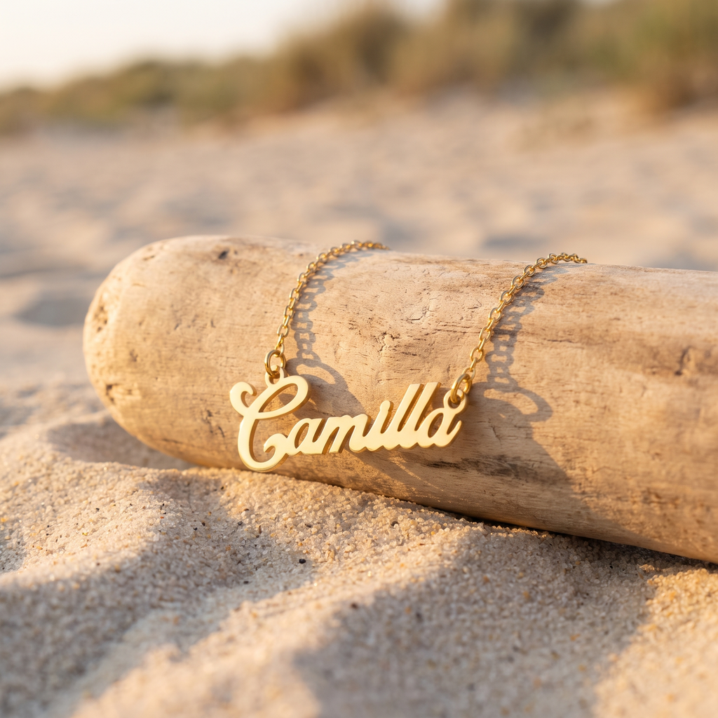 Script Name Necklace