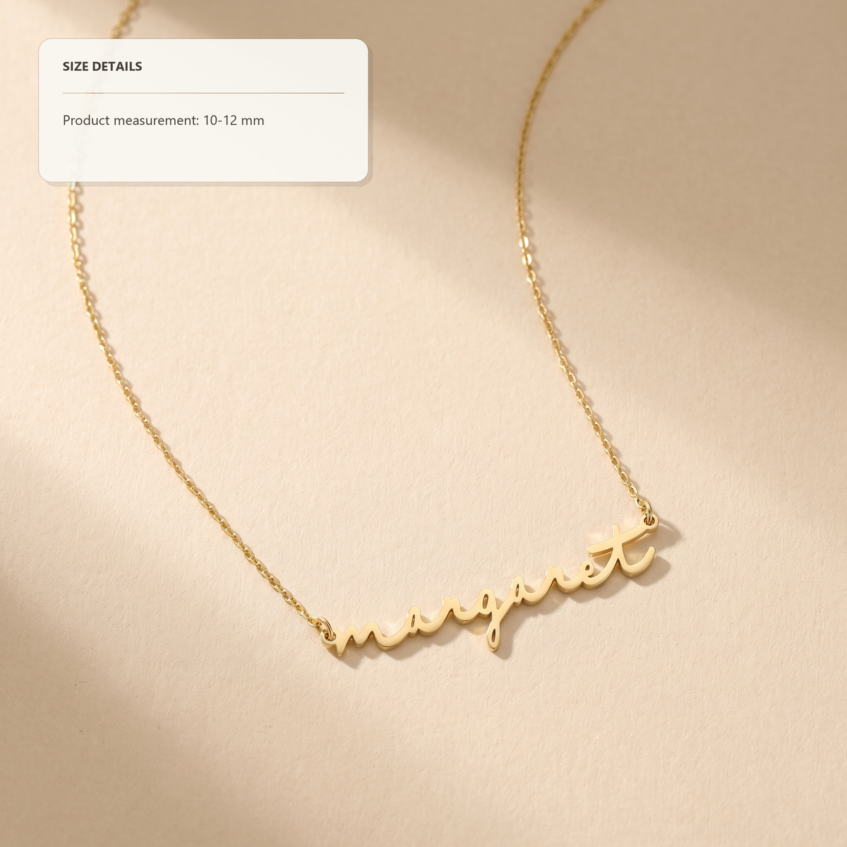 Lowercase Name Necklace