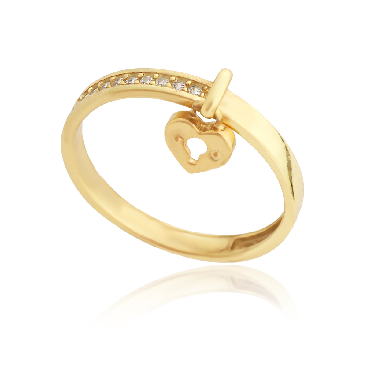 Heart Lock Ring