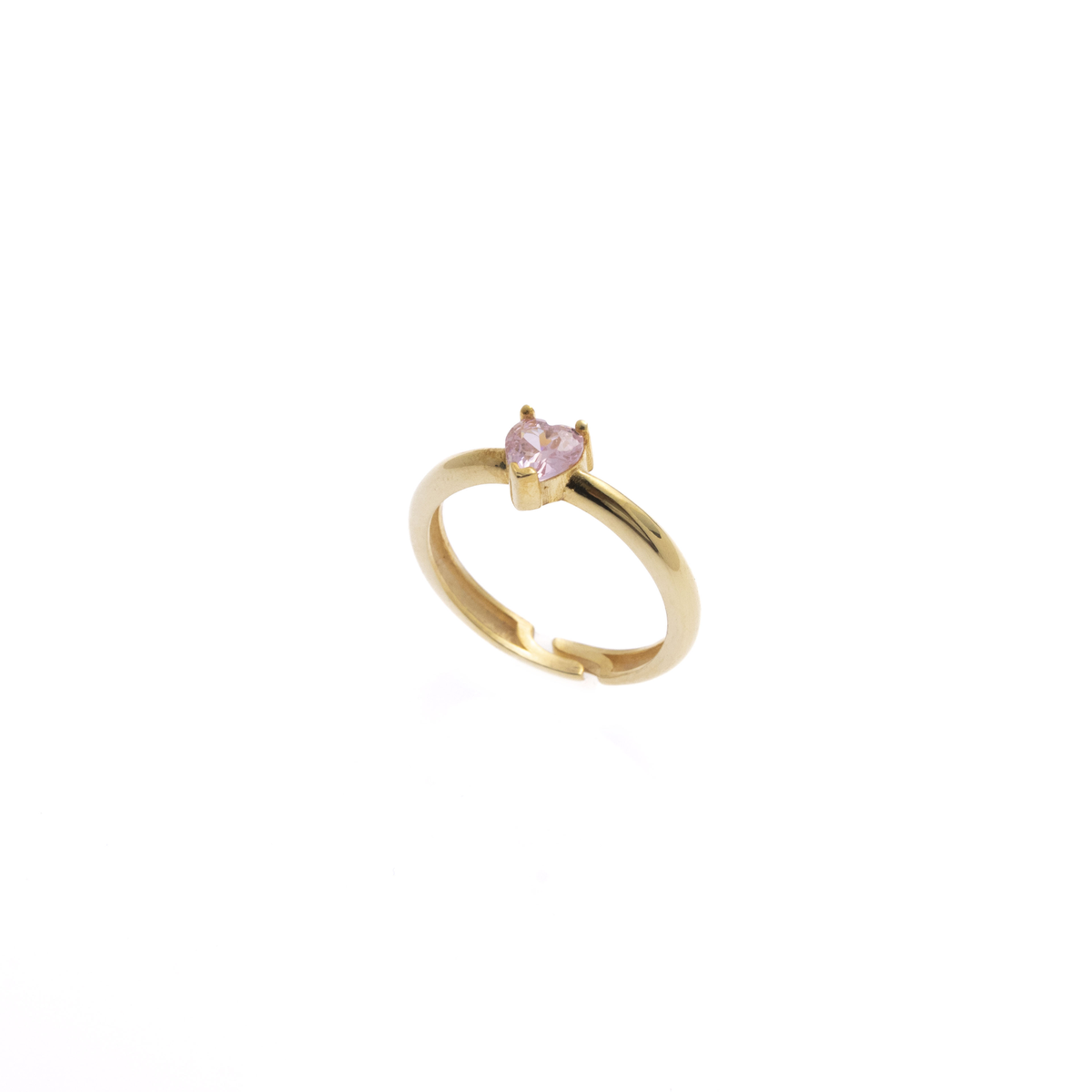 Heart Birthstone Ring