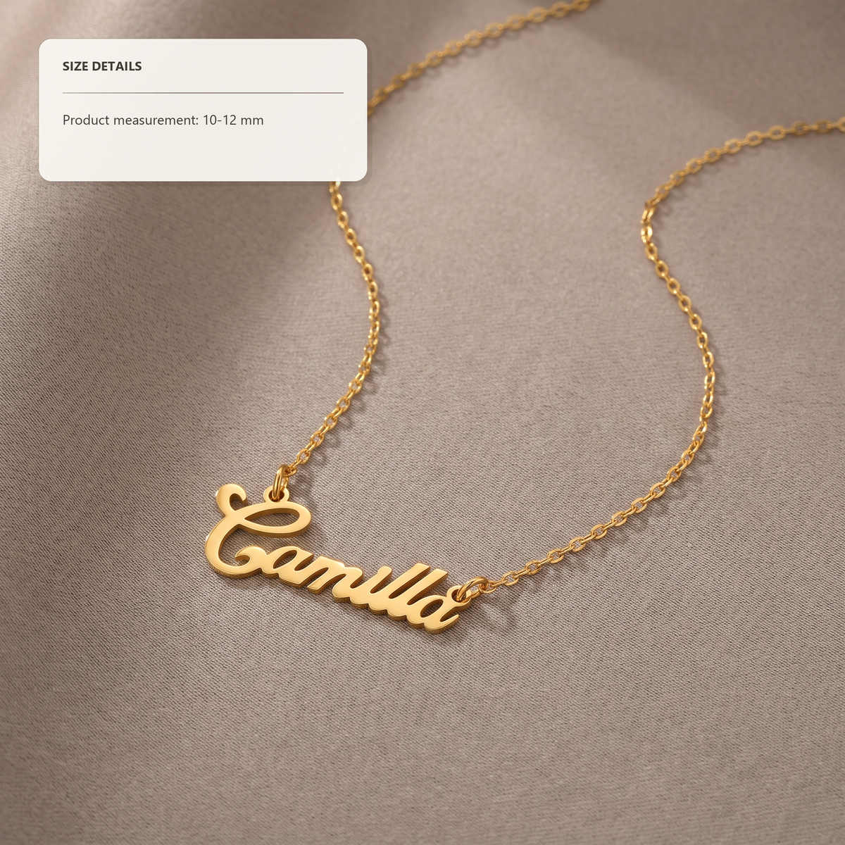 Script Name Necklace
