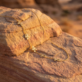 Sideways Initials Necklace