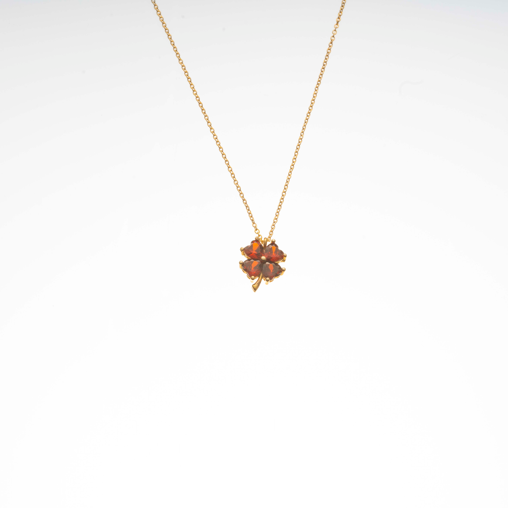 Birthstone Clover Necklace