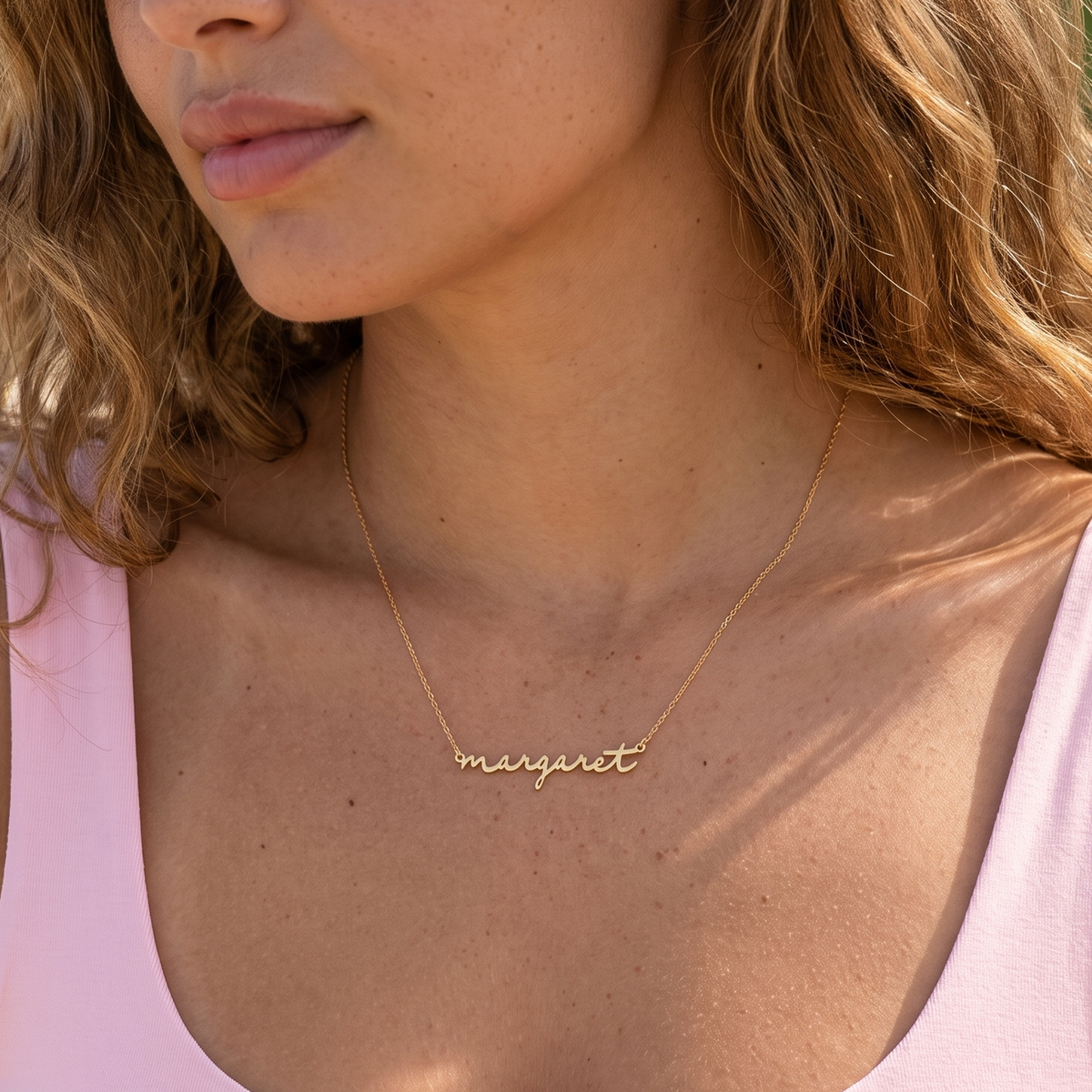 Lowercase Name Necklace