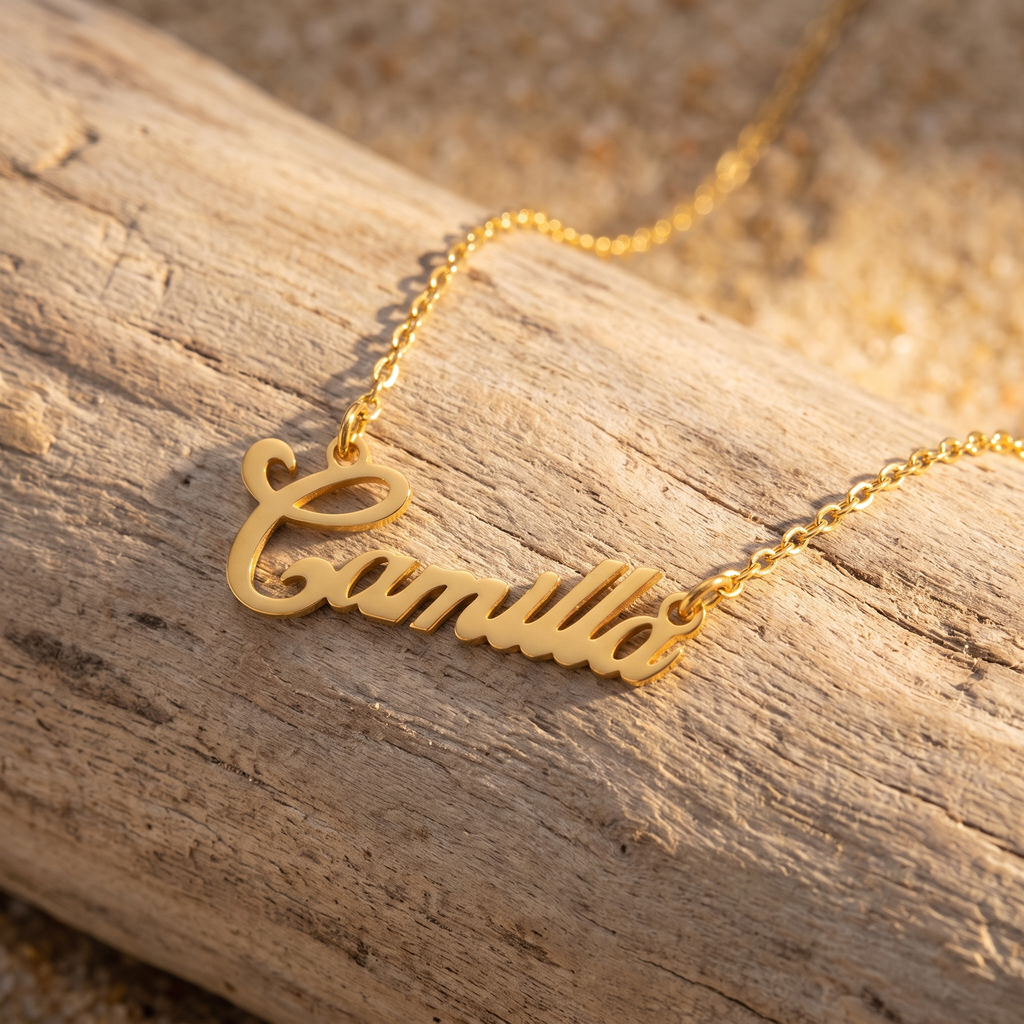 Script Name Necklace