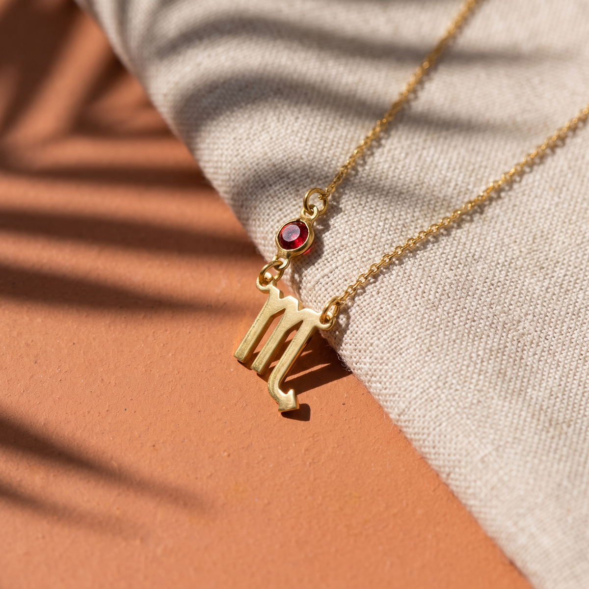 Zodiac Birthstone Necklace