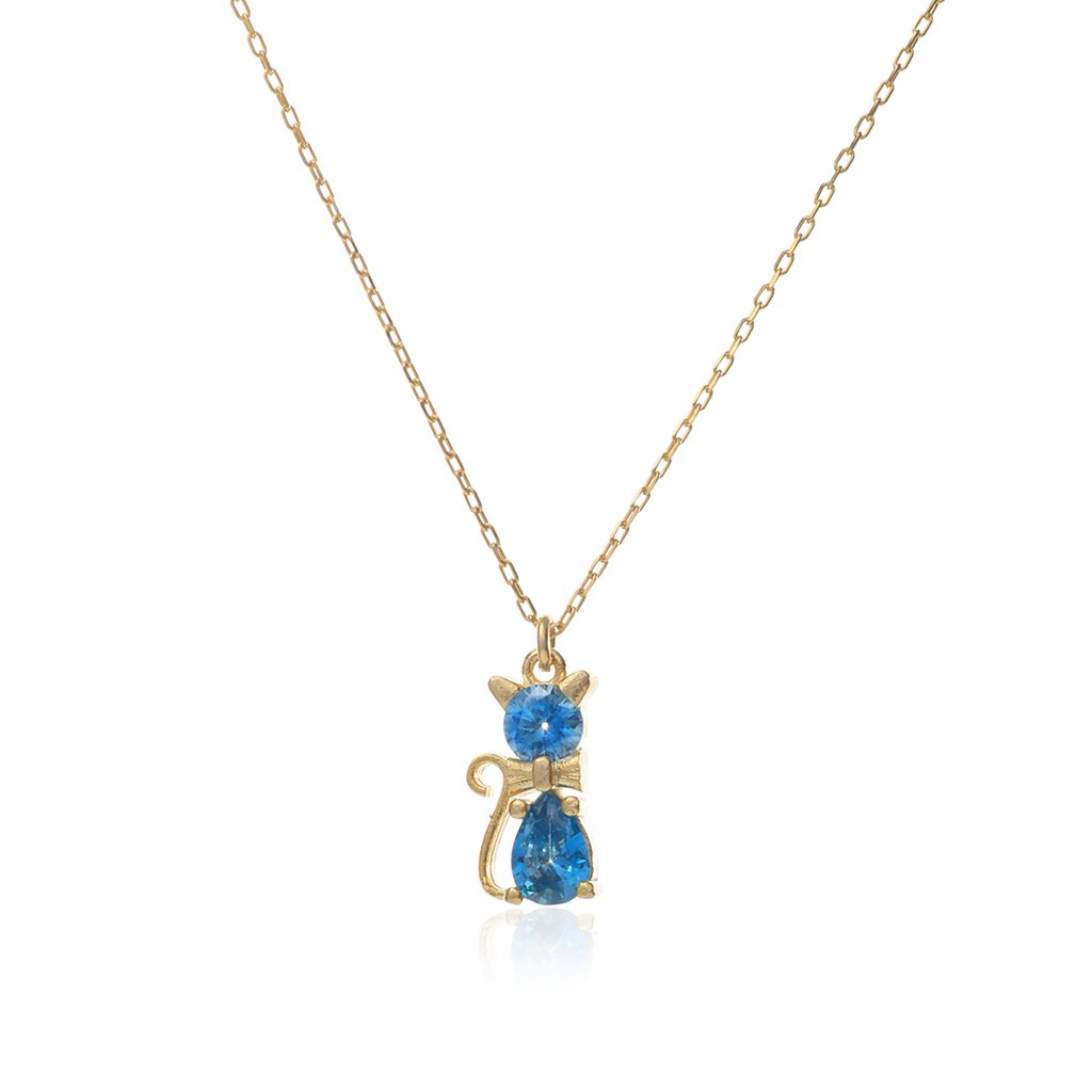 Bow Cat Necklace