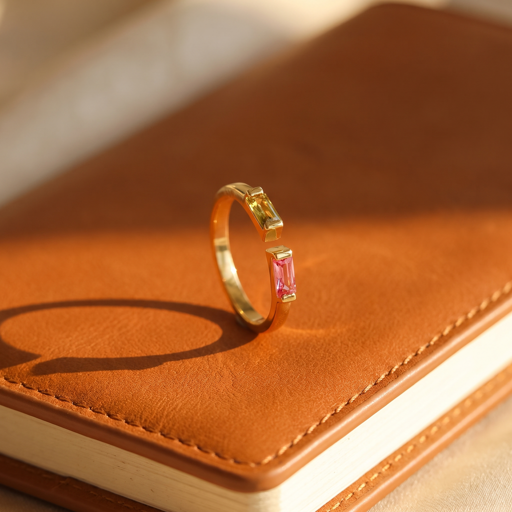 Two Birthstone Ring