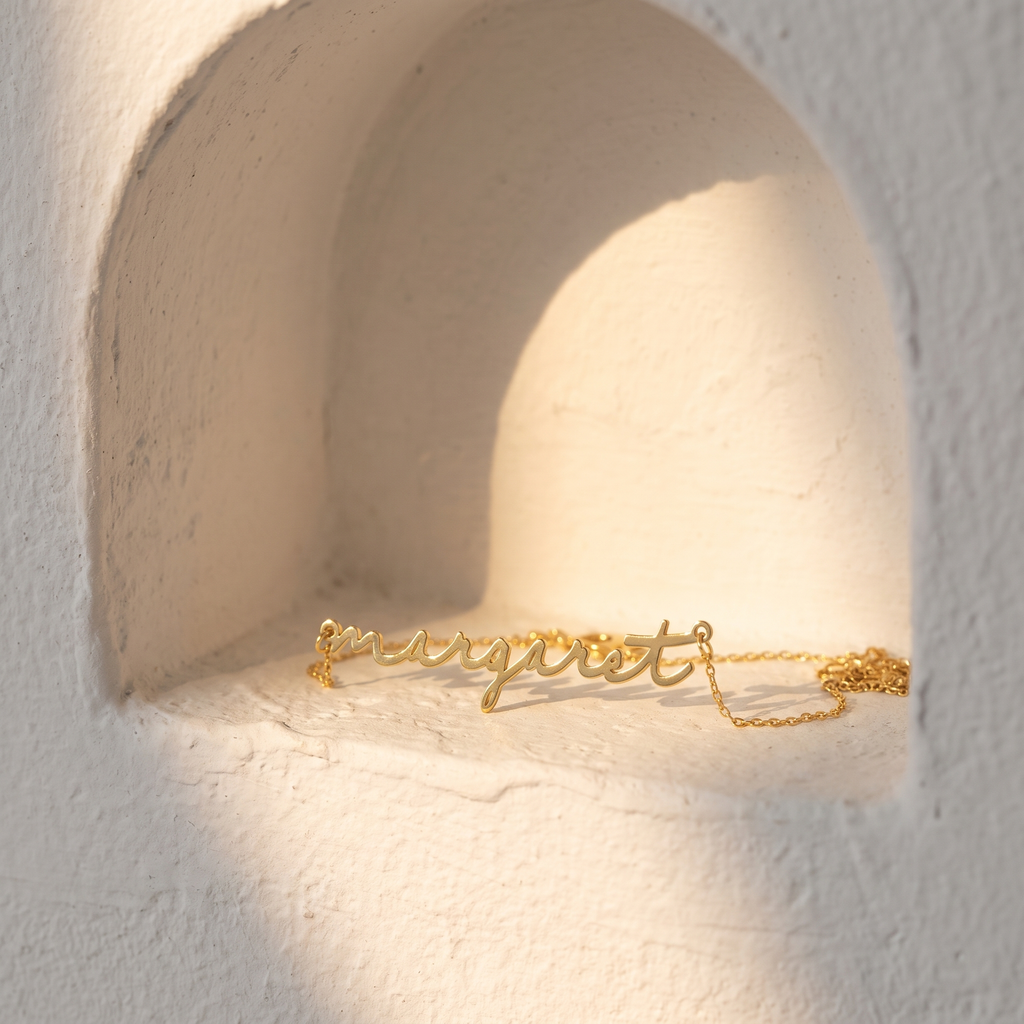 Lowercase Name Necklace
